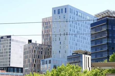 High-rise buildings in Barcelona